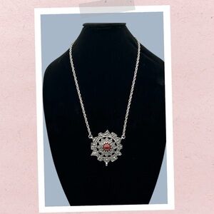 RARE Vintage 70s Signed Mark Heister Zodiac Calendar Necklace Astrology So Cool!